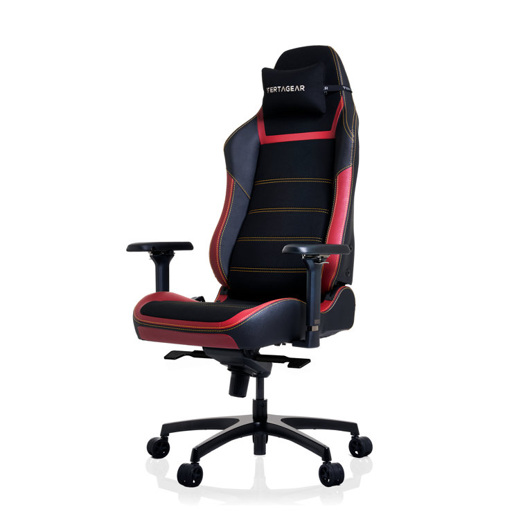 Vertagear Adjustable Reclining Ergonomic Faux Leather Swiveling PC Racing Game Chair